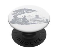 Samurai Beneath The Bonsai PopSockets Adhesive PopGrip