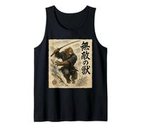 Samurai Bigfoot Invincible Beast Japanese Warrior Sasquatch Tank Top