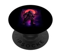 Samurai Bigfoot - Sasquatch Yeti Cryptids PopSockets Adhesive PopGrip