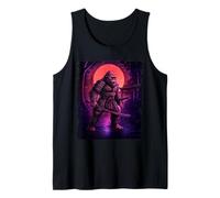 Samurai Bigfoot - Sasquatch Yeti Cryptids Tank Top