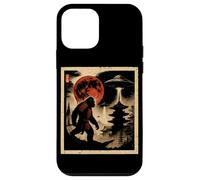 Samurai Bigfoot UFO Japanese Vintage Ukiyo-e Art Woodblock Case for iPhone 12 mini