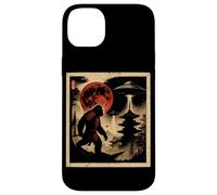 Samurai Bigfoot UFO Japanese Vintage Ukiyo-e Art Woodblock Case for iPhone 14 Plus