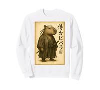 Samurai Capybara Japan Vintage Art Sweatshirt
