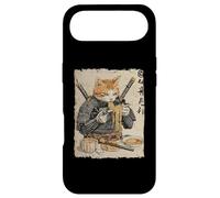 Samurai Cat Loves Ramen Funny Anime Japanese Artwork Samurai Case for iPhone Air