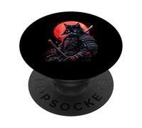 Samurai Cat PopSockets Adhesive PopGrip