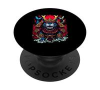 Samurai Cat PopSockets Adhesive PopGrip