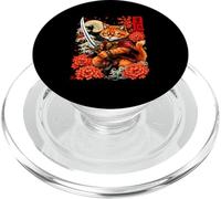 Samurai Cat PopSockets PopGrip for MagSafe