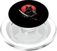 Samurai Cat PopSockets PopGrip for MagSafe