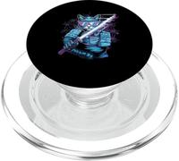 Samurai Cat PopSockets PopGrip for MagSafe