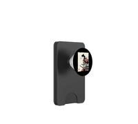 Samurai Cat Warrior Ink Artwork Kawaii Anime Cat Samurai PopSockets PopWallet for MagSafe