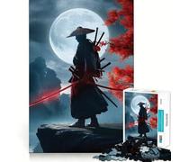 Samurai Champloo 1000 Pieces Jigsaws Adults Puzzles Think Smart Toy Home Activity Smooth Cut Xmas Surprise (38x52cm)