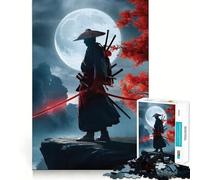 Samurai Champloo Hard Jigsaw Puzzle for Adults 1000 Pieces Fine Logic Toy Calm Fun Neat Edge Thoughtful Gift (38x26cm)