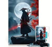 Samurai Champloo Jigsaw Puzzles for Teenagers 1000 Piece Mind Challenge Toy Relaxing Fun Precise Cut Festive Gift (50x75cm)