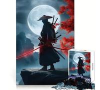 Samurai Champloo Jigsaw Puzzles for Teenagers 1000 Piece Mind Challenge Toy Relaxing Fun Precise Cut Festive Gift (50x75cm)