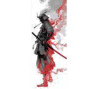 Samurai Diamond Art Kits for Adults/Beginner, 220 X 80 cm Large Dimond Picture Art for Wall Decor, Sword Diamond Painting Kit for Kids, DIY 5D Diamond Painting Embroidery Cross Stitch for Room Decor