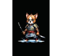 SAMURAI DOG: ANIMALS OF THE WORLD, Positive Affirmation, Motivational and Inspirational Notebook, Animal Notebook, Birthday Gifts, Motivational Gifts, Notebook Gifts, Anniversary Gifts, For All...