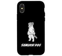 Samurai Dog Jack Russell Terrier | Funny Katana Warrior Case for iPhone X/XS
