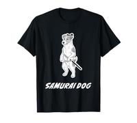 Samurai Dog Jack Russell Terrier | Funny Katana Warrior T-Shirt