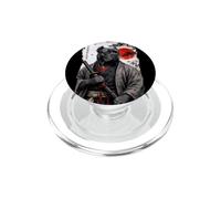 Samurai Dog Japanese Art Cane Corse Warrior Bushido Katana PopSockets PopGrip for MagSafe