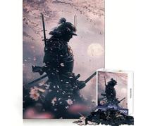 Samurai Dreams Jigsaw Puzzles 1000 Pieces for Adults Strengthen Recall Calm Mind Quality Edge Warm Surprise (50x75cm)