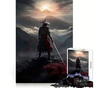 Samurai Evening Mist 1000 Pieces Jigsaw Puzzles for Teenagers Mental Toy Stress Relief Premium Cut (50x75cm)