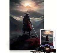 Samurai Evening Mist Jigsaw Puzzle 1000 Piece for Teenagers Reason Skill Toy Relaxing Fun Exact Cut (38x52cm)