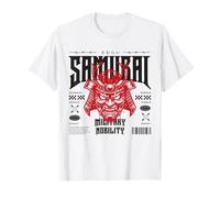 Samurai Fighter Justified Samurai MASK Armor T-Shirt