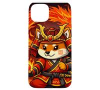 Samurai Fox Beneath the Fired Case for iPhone 15 Plus
