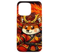 Samurai Fox Beneath the Fired Case for iPhone 15 Pro Max