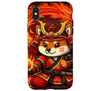 Samurai Fox Beneath the Fired Case for iPhone X/XS