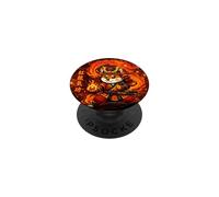 Samurai Fox Beneath the Fired PopSockets Adhesive PopGrip