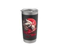 Samurai Fox Warrior Japanese Spirit Animal Stainless Steel Insulated Tumbler
