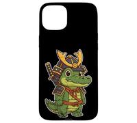 Samurai Gator Cute Armor Case for iPhone 15 Plus