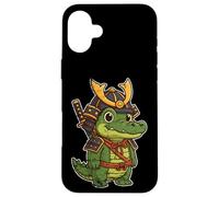 Samurai Gator Cute Armor Case for iPhone 16 Plus