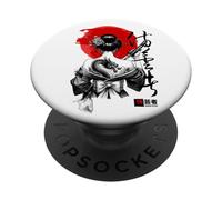 Samurai Geisha Dragon Katana Warrior Japanese Art PopSockets Adhesive PopGrip