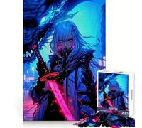 Samurai Geisha Japan Girl 1000 Piece Jigsaw Puzzle for Teenagers Intellect Toy Mental Relax Quality Cut (38x26cm)