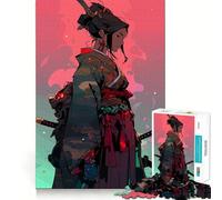 Samurai Girl 1000 Piece Jigsaws for Adults Puzzle Strengthen Recall Stress Relief Quality Edge Bday Surprise (38x26cm)