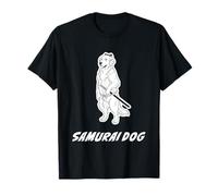 Samurai Golden Retriever | Funny Katana Warrior Dog T-Shirt