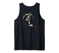 Samurai Gorilla Soccer Japanese Warrior Graphic Tank Top