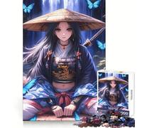 Samurai Guardian by The Jigsaw Puzzles 1000 Pieces for Adults Boost Memory Peaceful Fun Premium Cut Memorable Gift (38x52cm)