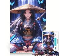 Samurai Guardian by The Jigsaw Puzzles 1000 Pieces for Adults Boost Memory Peaceful Fun Premium Cut Memorable Gift (38x52cm)