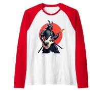 Samurai Guitarist Raglan Baseball Tee
