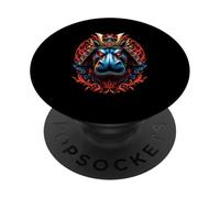 Samurai Hippopotamus PopSockets Adhesive PopGrip