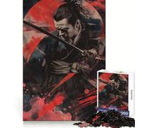 Samurai Honor Japanese Teenagers 1000 Piece Jigsaw Puzzle Logic Boost Toy Indoor Fun Premium Edge Memorable Gift (50x75cm)