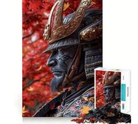 Samurai in Autumn 1000 Piece Jigsaws for Adults Puzzle Strengthen Recall Stress Relief Quality Edge Bday Surprise (50x75cm)