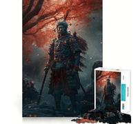 Samurai in Burning Land Hard Jigsaw Puzzle for Adults 1000 Pieces Fine Logic Toy Calm Fun Neat Edge Thoughtful Gift (50x75cm)