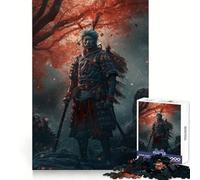 Samurai in Burning Land Hard Jigsaw Puzzle for Adults 1000 Pieces Fine Logic Toy Calm Fun Neat Edge Thoughtful Gift (38x26cm)
