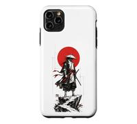 Samurai in the Ink Wash Winds Japanese Warrior Art Case for iPhone 11 Pro Max