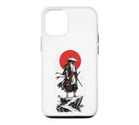 Samurai in the Ink Wash Winds Japanese Warrior Art Case for iPhone 12/12 Pro