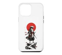 Samurai in the Ink Wash Winds Japanese Warrior Art Case for iPhone 12 Pro Max